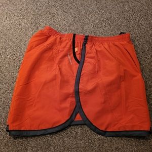 Brooks Orange Swim Trunks Training Shorts